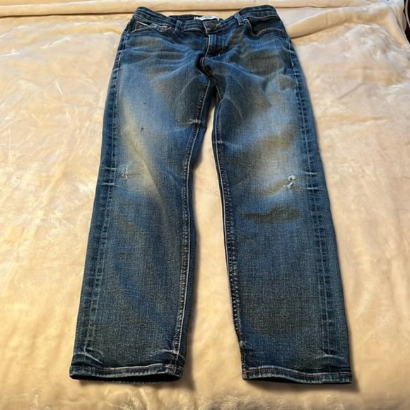 FIDELITY AXL CROP GIRLFRIEND JEAN size 26 - Picture 1 of 13